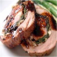 Greek Stuffed Prosciutto & Fig Jam Pork Loin Roll Recipe - (4/5)_image