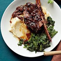 Cola-Braised Short Ribs with Polenta and Kale Recipe - (4.4/5)_image