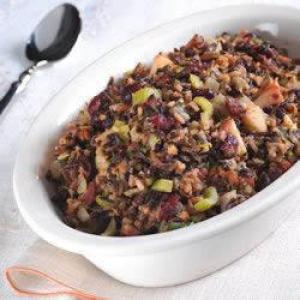 Wild Rice with Currants and Sauteed Apples Recipe - (4.8/5)_image
