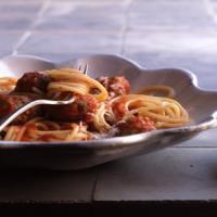 Spaghetti and Meatballs for Two image