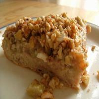 Topsy Turvy Nutty Rhubarb Cake image