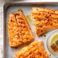 Ginger-Glazed Grilled Salmon image