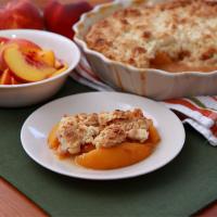 Easy Peach Cobbler with Cake Mix image