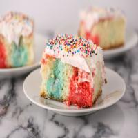 Rainbow Jell-O Poke Cake Recipe_image