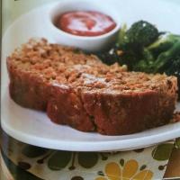 Meatloaf With Carmelized Onions and Mushrooms image
