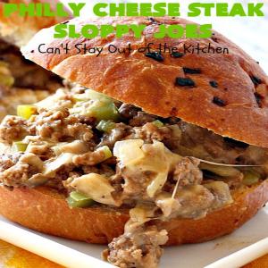 Philly Cheese Steak Sloppy Joes_image