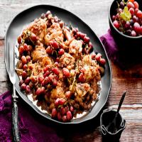 Chicken Braised With Grapes image