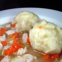 Fluffy Dumpling Chicken Soup image