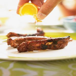 Grilled Pork Spare Ribs with Ponzu Sauce Recipe - (4.6/5) image