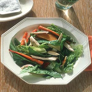 Roast Chicken Salad with Feta and Greens_image