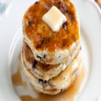 Easy Blueberry-White Chocolate Pancakes image