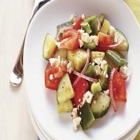Easy Greek Cucumber-Tomato Salad image