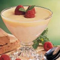 Marshmallow Cream with Custard Sauce_image