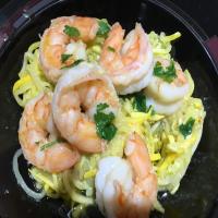 Keto Shrimp Scampi with Broccoli Noodles image