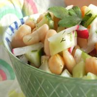 White Bean and Chickpea Salad image