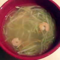 Asian-Inspired Rice Noodle Soup (Microwave) image