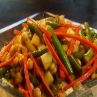 Harissa Spiced Green Bean Salad_image