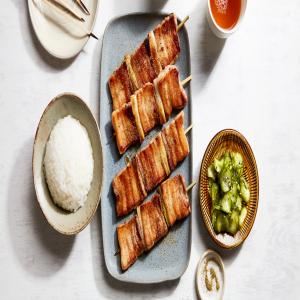 Ton Negima (Grilled Pork Belly and Scallion Skewers) image