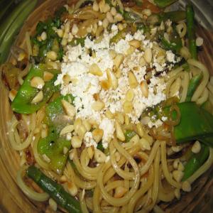 Pasta With Sugar Snap Peas, Asparagus, Ricotta and Brown Butter image