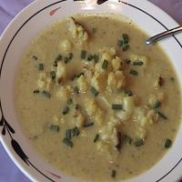 Curried Cauliflower Soup image