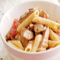 Penne with chicken and mushrooms_image
