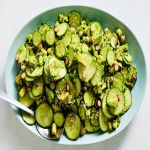 Sesame Cucumber and Avocado Salad_image