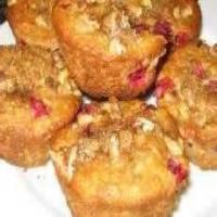 Whole Wheat Cranberry/Raisin Pecan Muffins_image