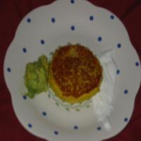 Corn Cakes With Avocado Salsa image