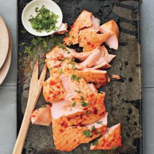 Fish: Salmon With Sriracha Sauce and Lime Recipe - (4.4/5) image