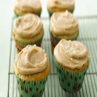 Butterscotch Cupcakes with Salty Caramel Frosting image