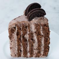 Vertical Layered Cookies & Cream Cake Recipe by Tasty_image