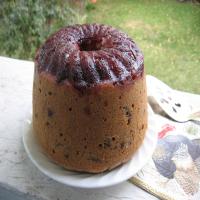 Cranberry-Cherry Steamed Pudding_image