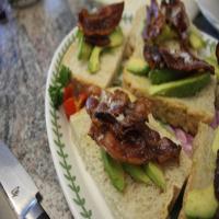 Bacon Avocado Toast with Maple Syrup Drizzle Recipe_image