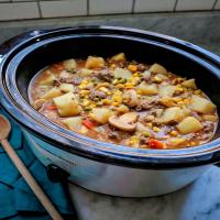 Slow Cooker Ground Beef Stew image