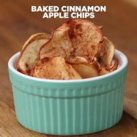 Baked Cinnamon Apple Chips Recipe by Tasty image