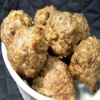 Easy Baked Meatballs With Two Sauce Options_image