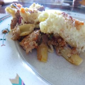 Moroccan-Spiced Pastitsio With Lamb and Feta_image