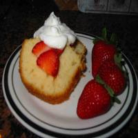 Strawberry Yogurt Pound Cake image