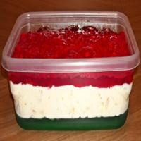 Jell-O Ribbon Salad image