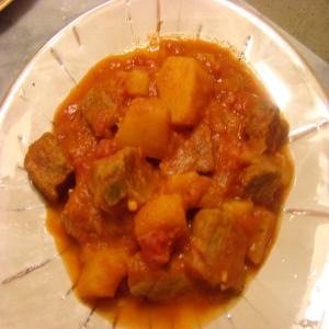 Smothered Lamb (Or Pork or Beef)_image