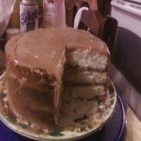 Grandma's Caramel Cake w/ caramel icing image