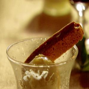 Limoncello and Ice Cream with Biscotti image