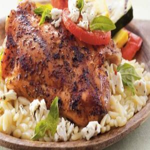 Grilled Tomato-Feta Chicken Thighs_image
