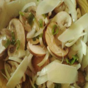 Lemon Fresh Mushroom Onion Salad_image