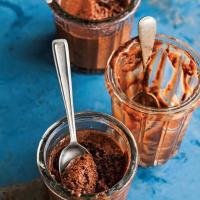 Salted Butter Caramel-Chocolate Mousse image