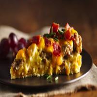 Sausage-Bacon and Cheese Breakfast Torte_image