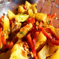 Grilled Pineapple and Avocado Salsa_image