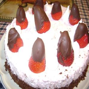 Chocolate-Dipped Strawberry Cheesecake_image