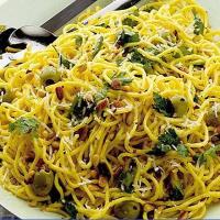 Spaghetti with lemon & olives_image