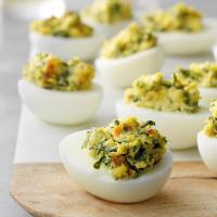 Spinach Deviled Eggs_image